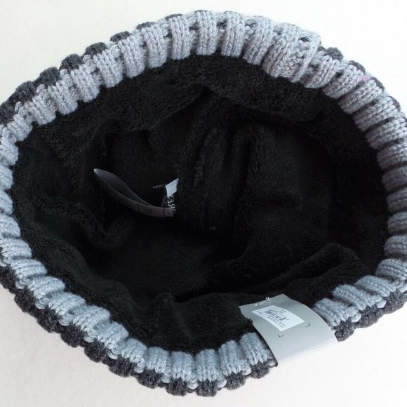 Rainforest Men's Beanie Hat Lined Heather Grey Black One Size Ribbed Cuff MRP$38 - Picture 2 of 7